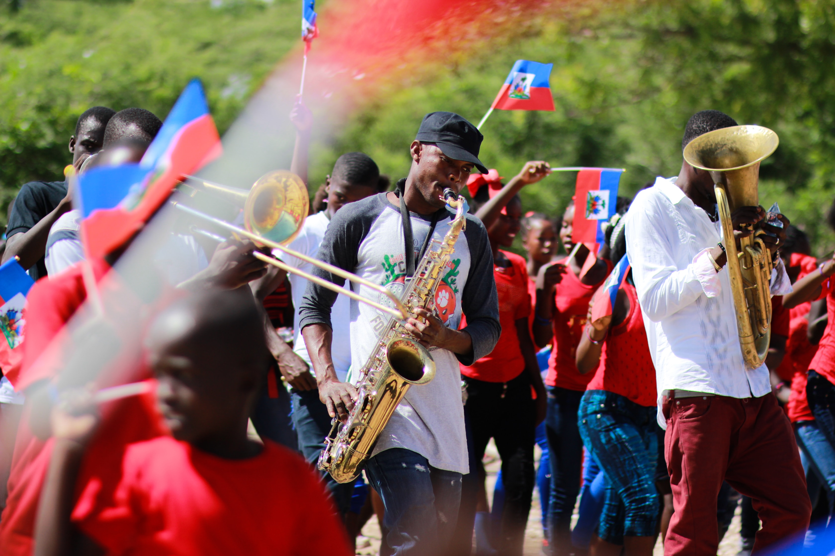 示意圖；海地民眾經常參與遊行或示威。（圖／Unsplash by Bailey Torres）